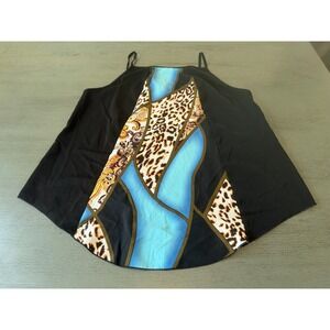 black SHEIN CURVE tank top shirt plus size oXL